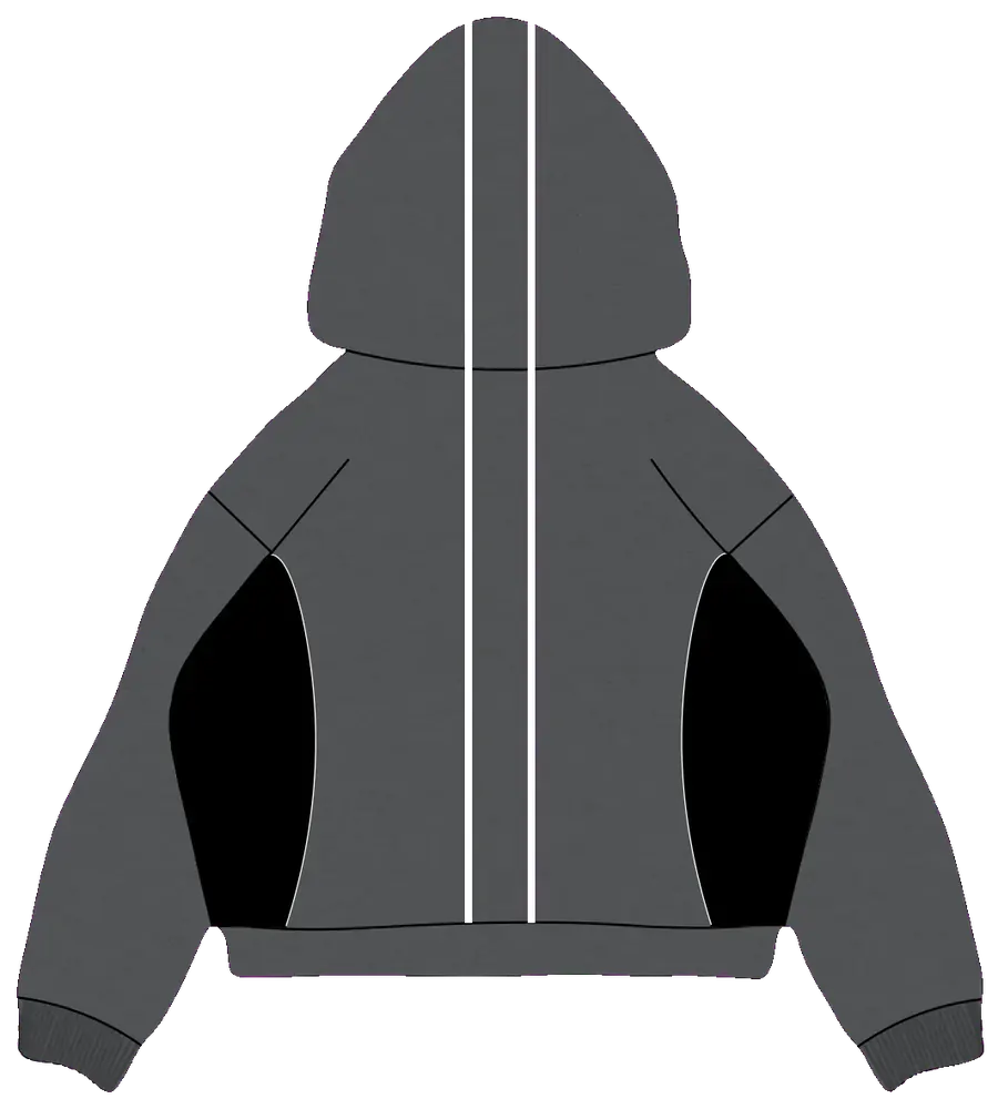 STRITA STEEL SUIT hoodie, back